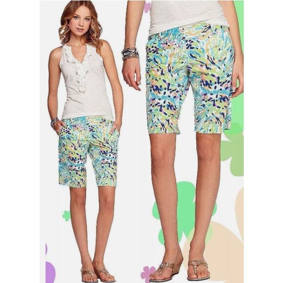 Lilly Pulitzer Multicolor Women's Shorts - Picture 1 of 8